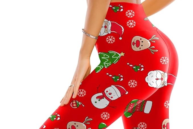 Womens-Christmas-Running-Leggings